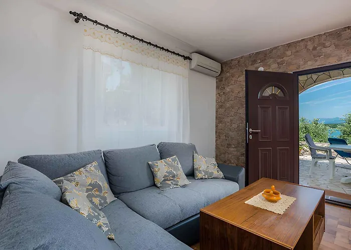 In - Insel Krk 14302 Daire Klimno